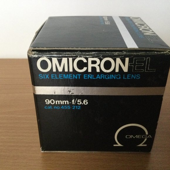 OMICRON SIX ELEMENT ENLARGING LENS 90mm f/5.6 MADE in JAPAN in original box - Picture 4 of 9